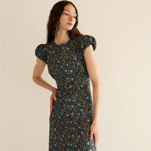 NWT Doen Rhodia in Noir Prairie de Montagne dress